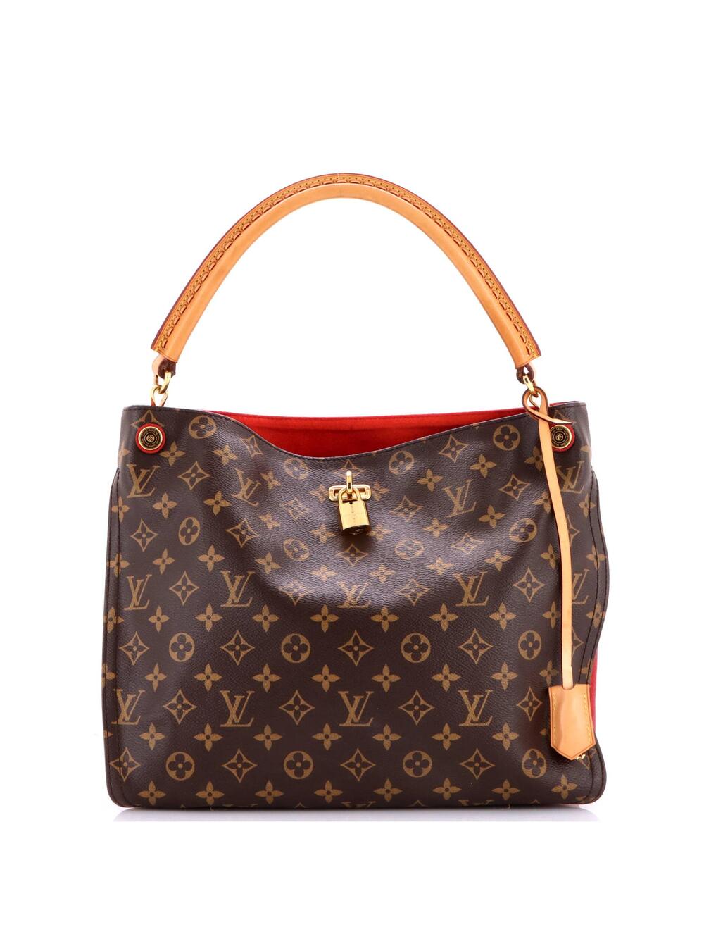 Louis Vuitton Gaia Handbag Canvas #374959L25B